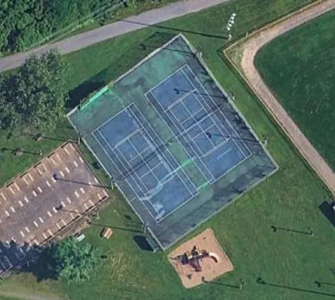 An Image of Tennis Courts at Pierre Rocque Park in Ottawa