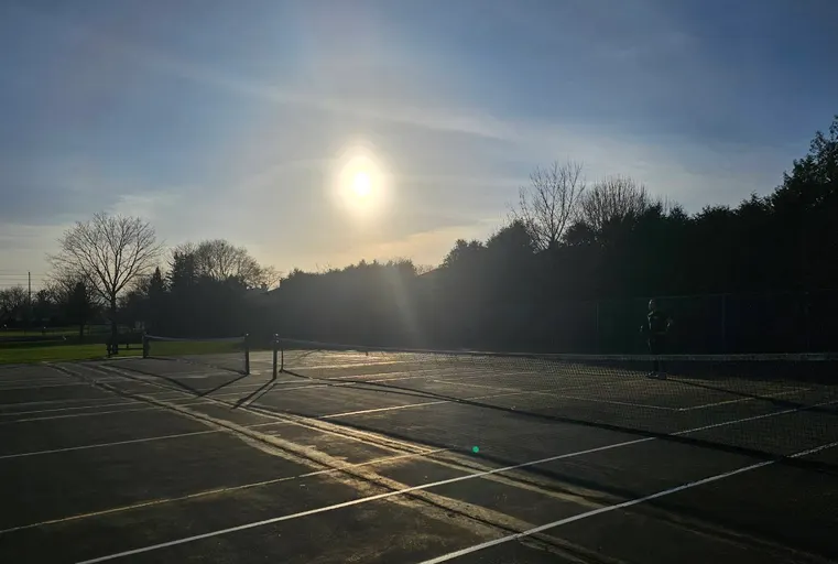 An Image of Tennis Courts at Lexington Park in Ottawa