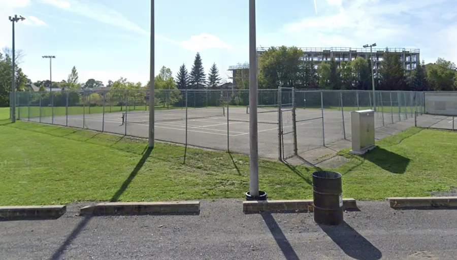 An Image of Tennis Courts at Lions Park Richmond in Ottawa