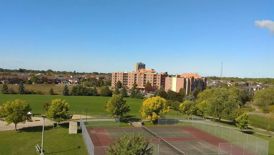 An Image of Tennis Courts at Parkland - Central Park in Ottawa