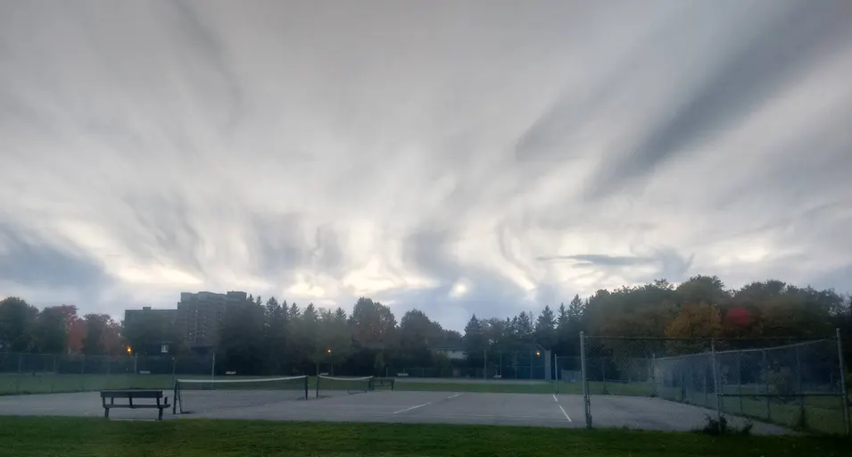 An Image of Tennis Courts at Playfair Park in Ottawa