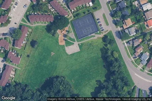 An Image of Tennis Courts at Trappers Park in Ottawa