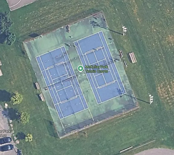An Image of Tennis Courts at McKellar Park in Ottawa