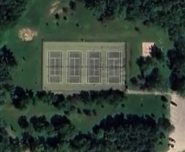 An Image of Tennis Courts at North Lambton Secondary School in Lambton Shores