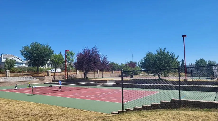 An Image of Tennis Courts at Rocky Ridge Ranch in Calgary