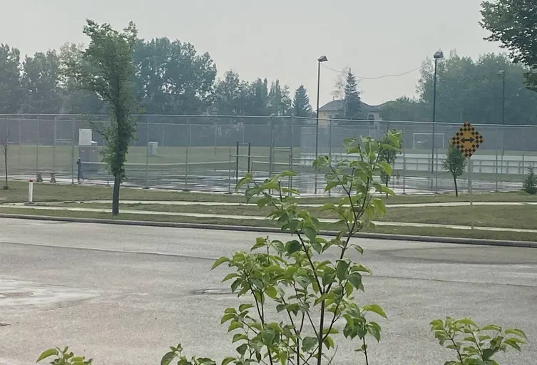 An Image of Tennis Courts at Park on Douglas Glen Blvd in Calgary