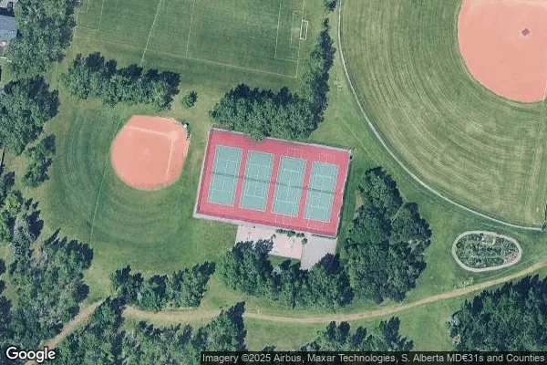 An Image of Tennis Courts at Silver Springs tennis courts in Calgary