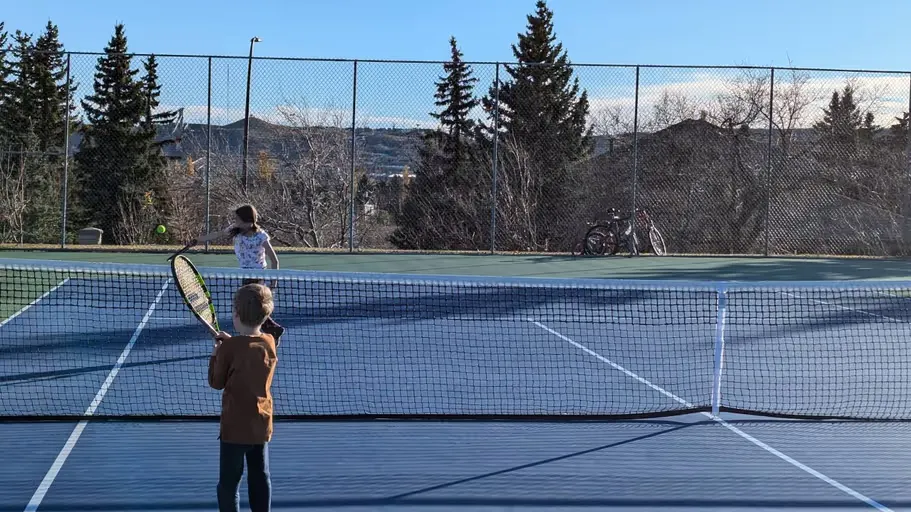 An Image of Tennis Courts at Scenic Acres in Calgary