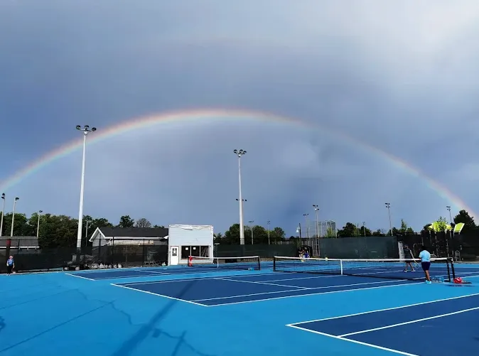 A picture representing the tennis lessons run by Blackmore Tennis Club
