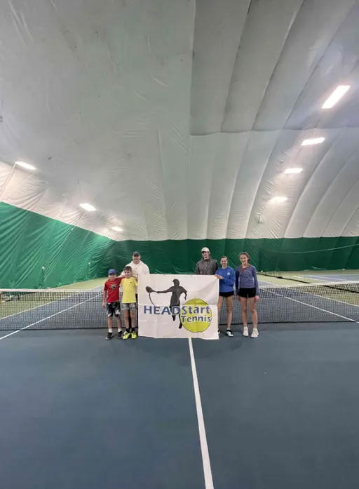 A picture representing the tennis lessons run by Northcliffe Tennis Club