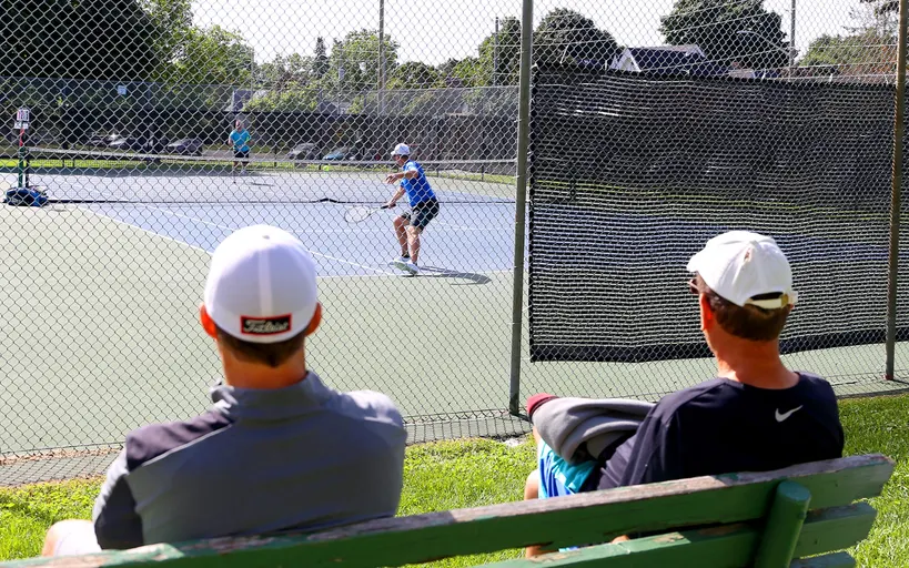 A picture representing the tennis lessons run by Barrie Community Tennis Club