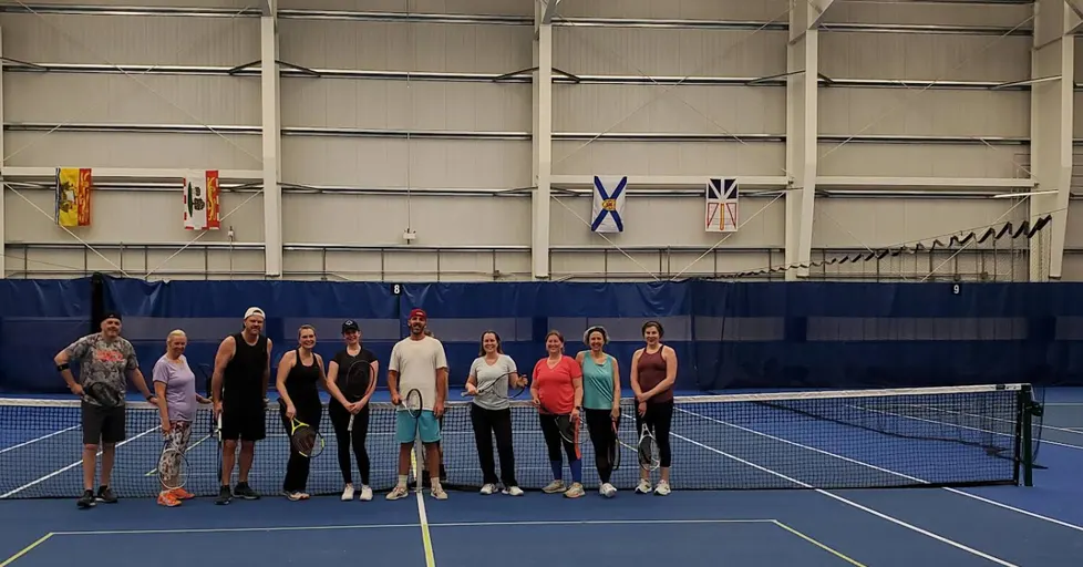 A picture representing the tennis lessons run by Sobeys Atlantic Tennis Centre