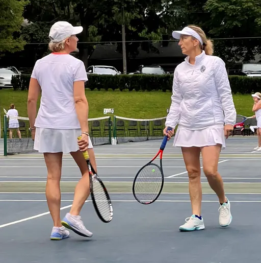A picture representing the tennis lessons run by The Oakville Tennis Club