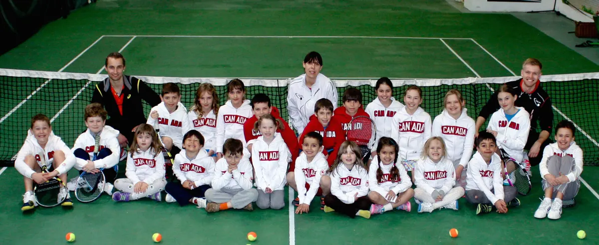 A picture representing the tennis lessons run by Tennis Central