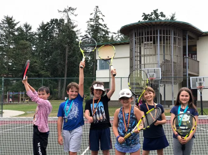 A picture representing the tennis lessons run by Wilkinson Sport Tennis