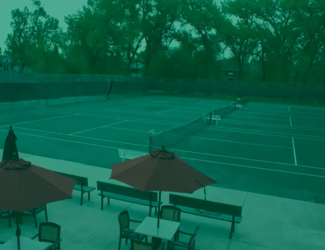 A picture representing the tennis lessons run by Elbow Park Tennis Club