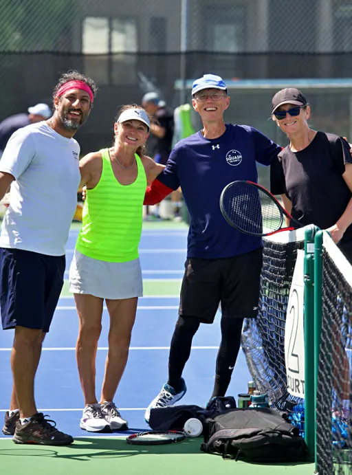 A picture representing the tennis lessons run by West Hillhurst Community Association