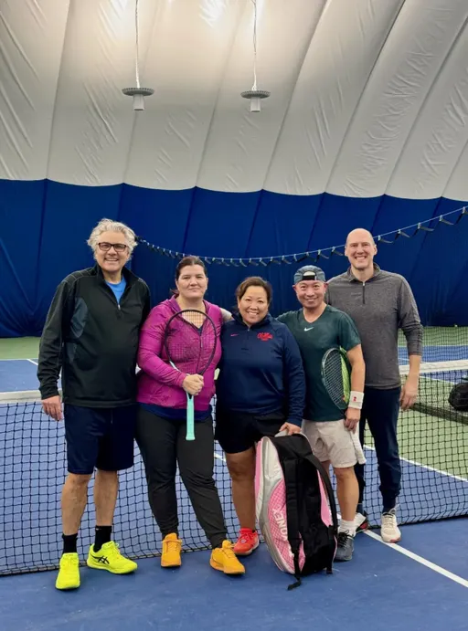A picture representing the tennis lessons run by ACE Tennis