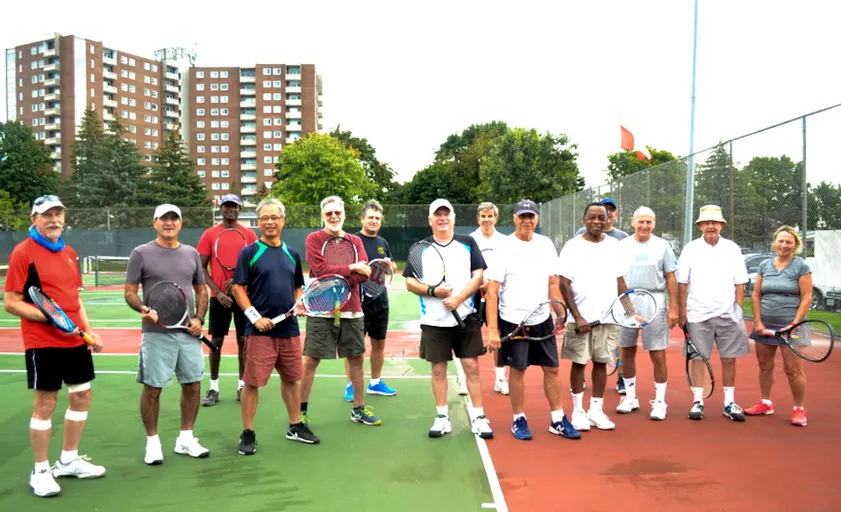 A picture representing the tennis lessons run by Elmridge Park Tennis Club