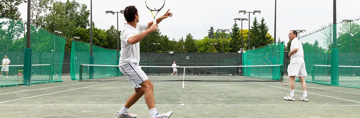 A picture representing the tennis lessons run by Granite Club