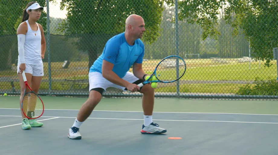 A picture representing the tennis lessons run by Budimac Tennis Group