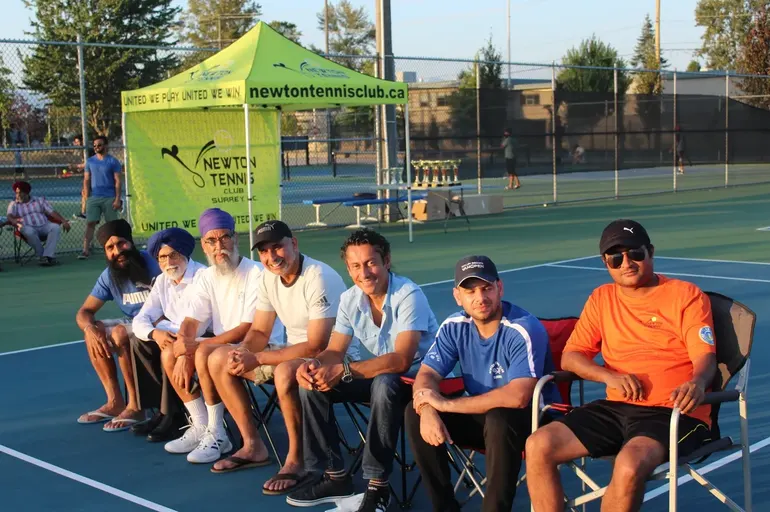 A picture representing the tennis lessons run by Newton Tennis Club