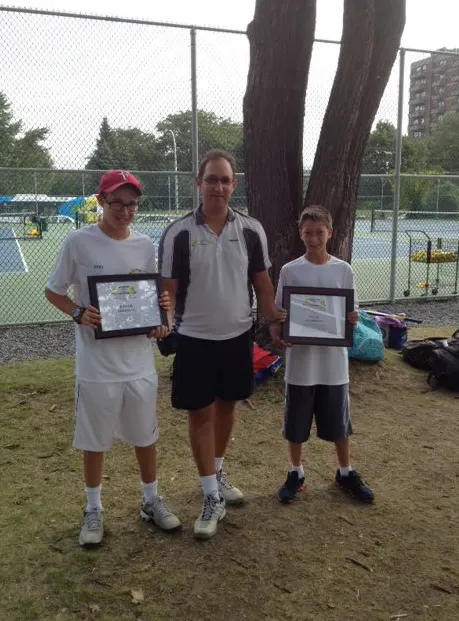 A picture representing the tennis lessons run by Tennis Canada National Training Centre