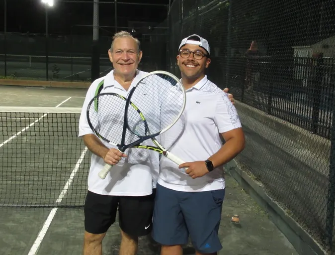 A picture representing the tennis lessons run by Monkland Tennis Club