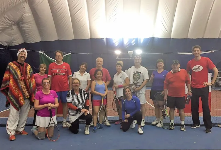 A picture representing the tennis lessons run by The Supreme Court Tennis Club