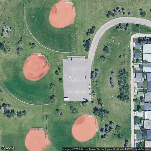 Tennis in Deerfoot Athletic Park