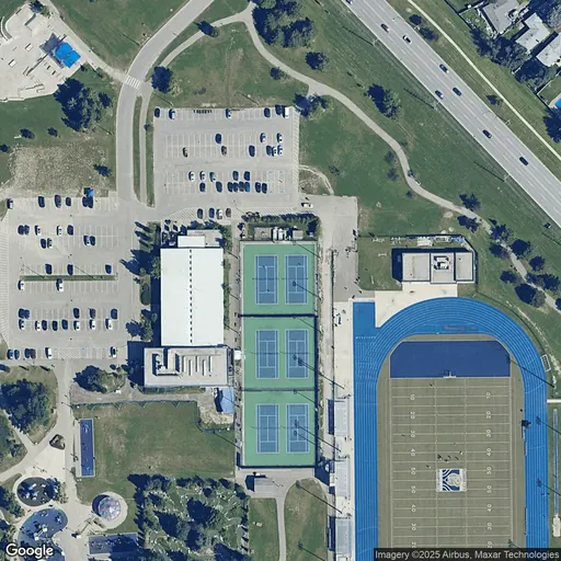 Tennis in Tennis Courts Chinguacousy Park