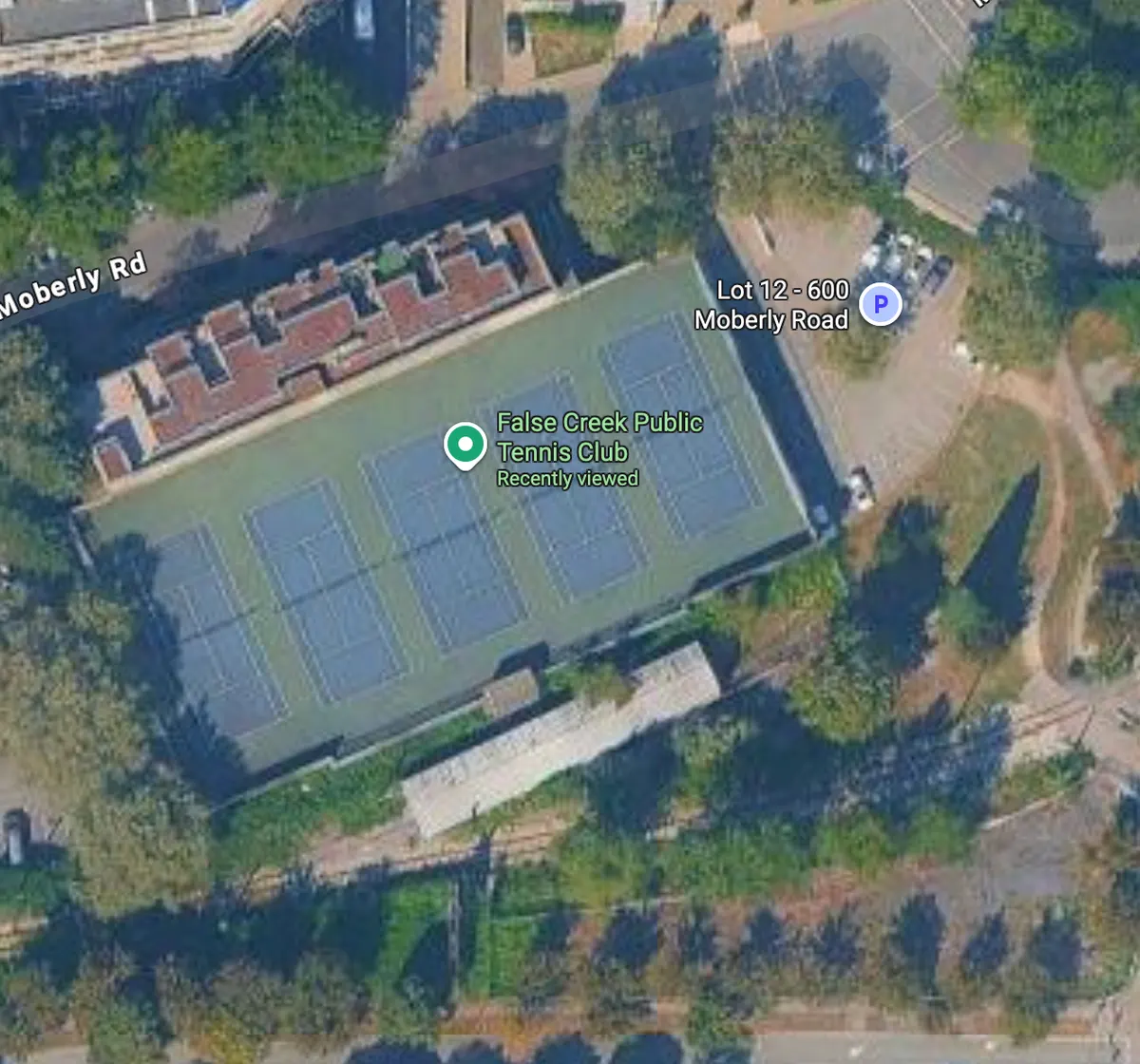 Tennis in False Creek Public Tennis Club